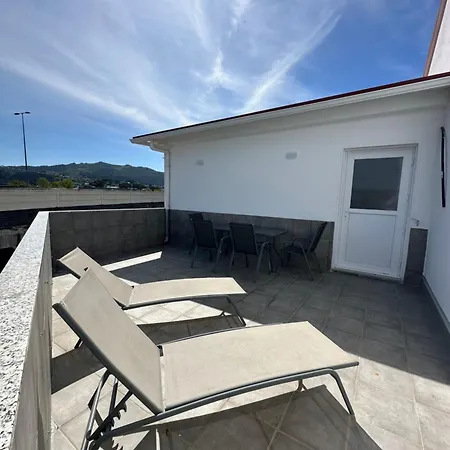 Con Terraza A Kilometro Y Medio De La Playa 11 아파트 비고